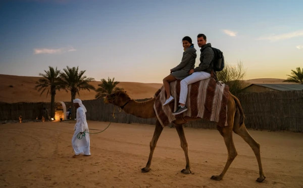 Abu Dhabi Desert Safari with Dinner and Entertainment (sharing basis)