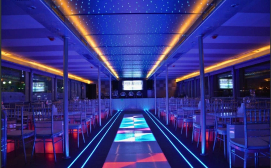 Dubai Marina Catamaran Cruise with Dinner