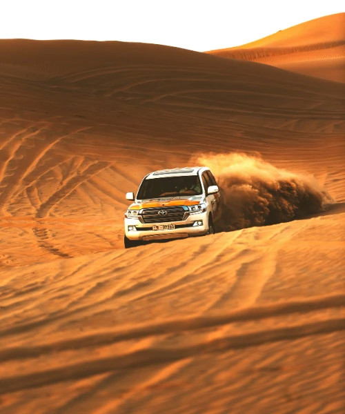 Abu Dhabi Desert Safari with Dinner and Entertainment (sharing basis)
