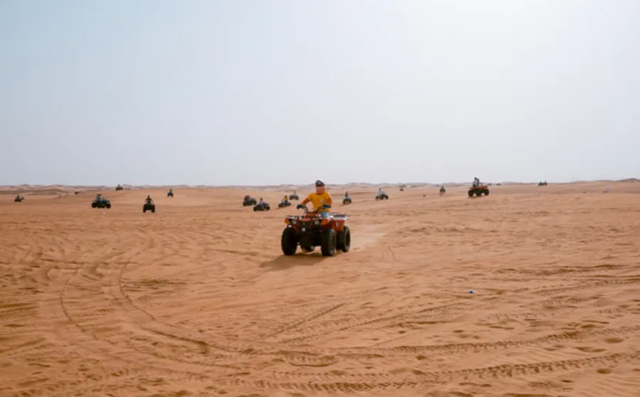Deluxe Desert Safari with BBQ Dinner (Sharing Basis)