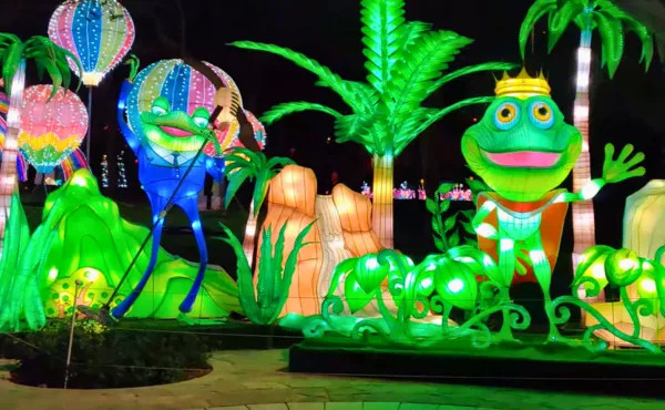 Glow Garden and Dinosaur Park