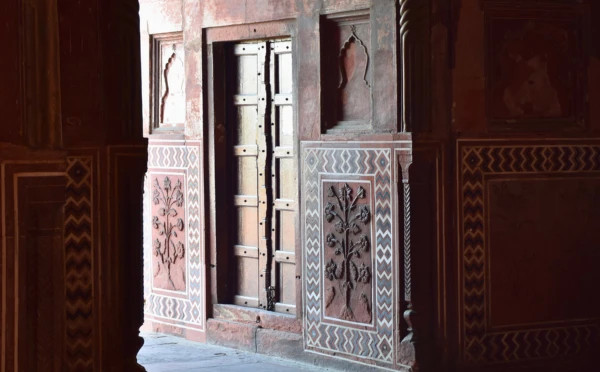 Taj Mahal with Main Mausoleum entry